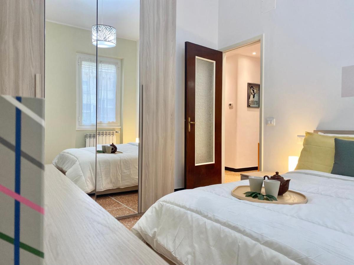 Casaviva-Trilocale Con Giardino E Posteggio A Rapallo Apartment ภายนอก รูปภาพ